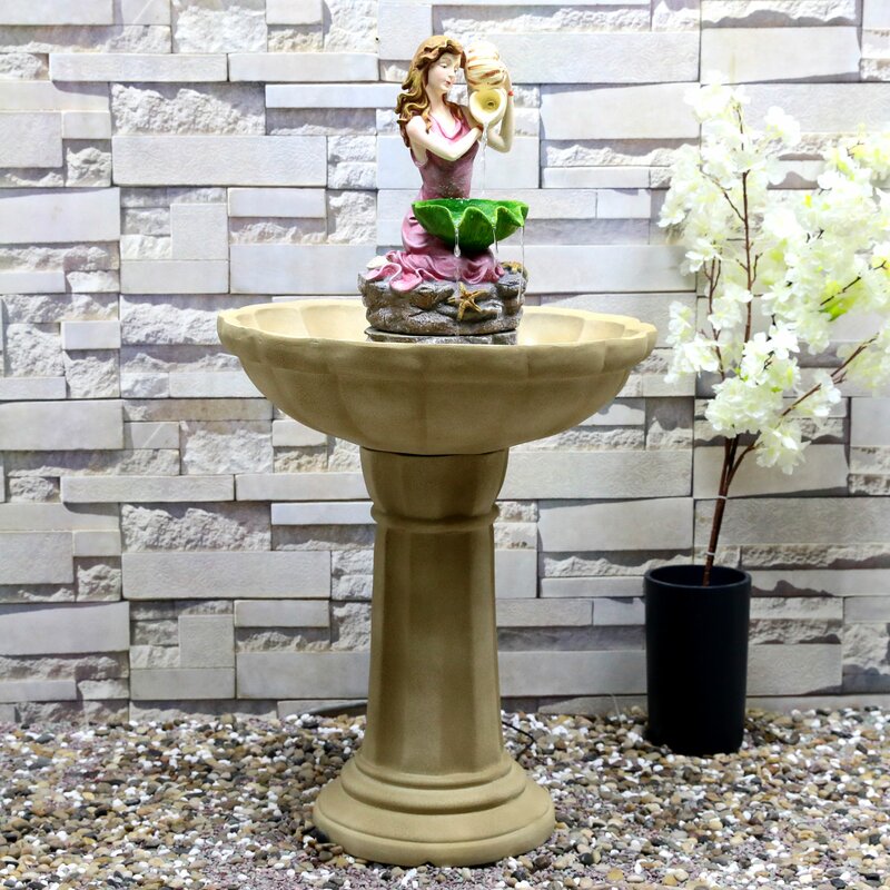 jeco inc. copper lion head outdoor/indoor water fountain & reviews on wayfair water fountains outdoor